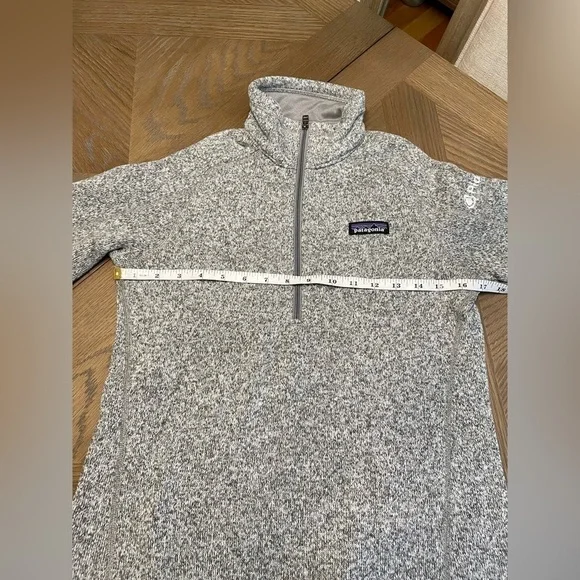 Patagonia Better Sweater 1/4-Zip Fleece Jacket - Gray - Picture 11 of 14
